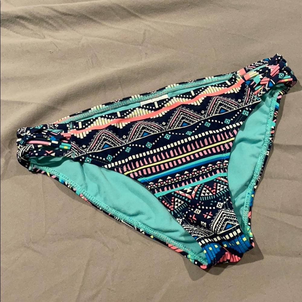 Arizona Jean Patterned Bikini Bottoms